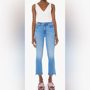 MOTHER Denim - Insider Crop Step Fray LIMITED EDITION NWT